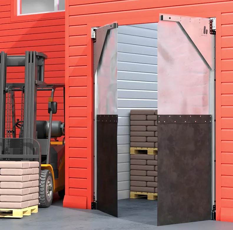 Маятниковые двери ПВХ (МД ПВХ, МДД ПВХ)