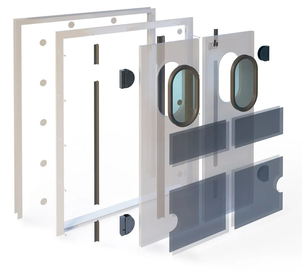 Маятниковые двери (МДО, МДД)