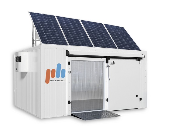 Холодильные камеры с солнечными панелями