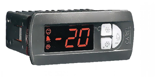 PJ32S0C000 Параметрический контроллер для холодильной техники plug-in, питание 230В, 1 реле: компрессор, 2 датчика NTC, съемные терминалы, для норм. температуры