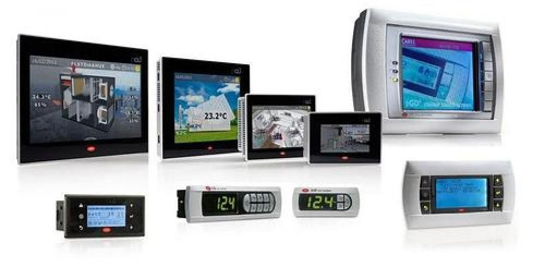 PGN1010WZ0 Терминал CAREL pGN1 132x64, монтаж на стену, звуковой сигнал, с подсветкой