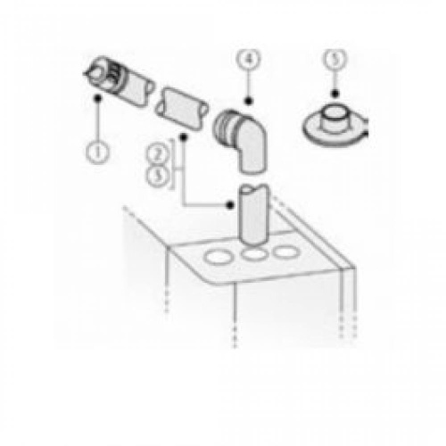 EXHN080000 Плоская крышка CAREL