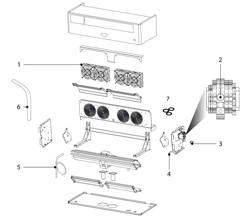 VRDXLFUS01 Предохранитель CAREL для VRDXL00001