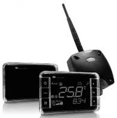 EW00TA1100 Термостат Easyset aria, контроль температуры, корпус белого цвета, "прямое" отображение