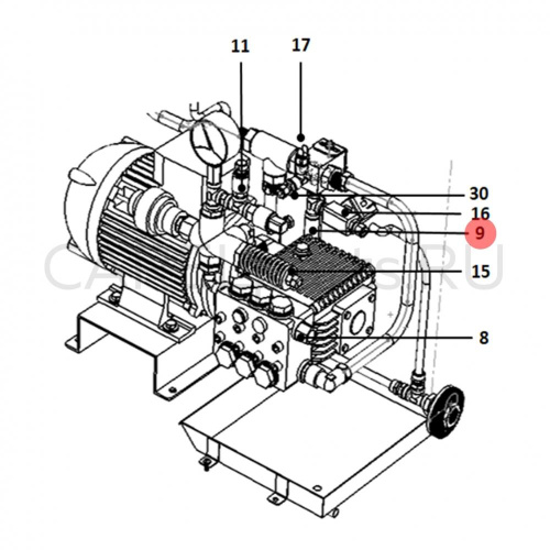 UAKSAFVAL0 Предохранительный электромагнитный клапан CAREL латунь