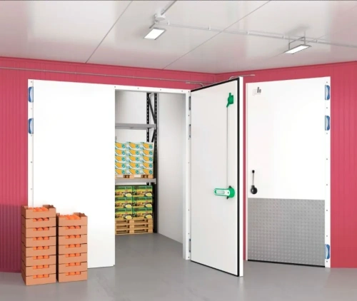 Распашные двустворчатые холодильные двери (РДД)