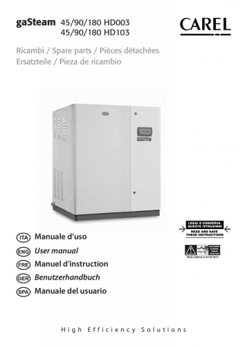 UGG45D0030 Плата управления CAREL для UG045HD**3