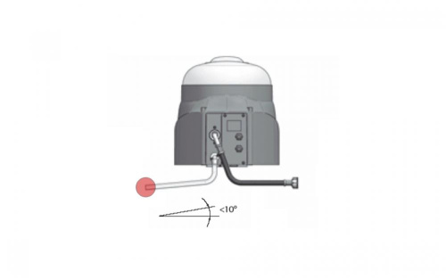 UCKTS00000 Трубка для слива воды humiDisk CAREL