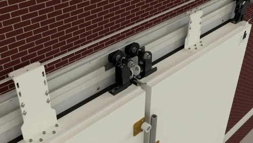 Откатные двустворчатые двери (ОДД)