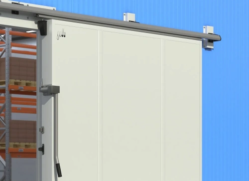 Противопожарные откатные ворота ОВ П