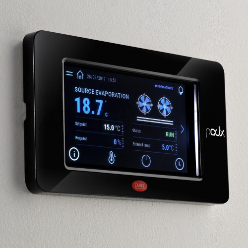 PGR07000TWDB0 Терминал CAREL pGDX 7" Runtime, монтаж в панель снаружи, уличное исполнение IP66