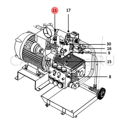UAKTRAS05V Датчик давления CAREL